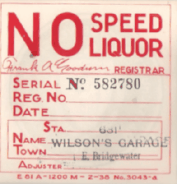 1938 Mass Fall Inspection back