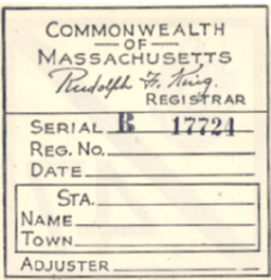 1947 Mass Spring Inspection back