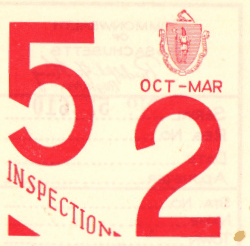 1952 Mass Fall Inspection front