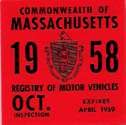 1958 Mass Fall Inspection
