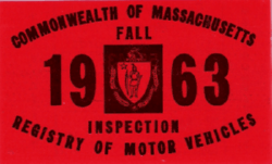 1963 Mass Fall Inspection