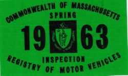 1963 Mass Spring Inspection