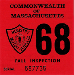 1968 Mass Fall Inspection