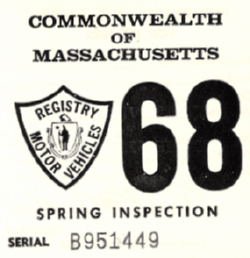 1968 Mass Spring Inspection