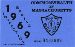 1969 Mass Spring Inspection