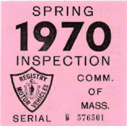 1970 Mass Spring Inspection