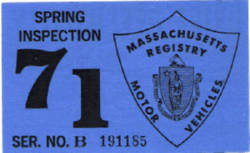 1971 Mass Spring Inspection