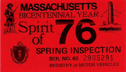 1976 Mass Spring Inspection