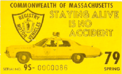 1979 Mass Spring Inspection Low Number