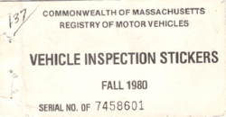 1980 Mass Fall Inspection Book Cover