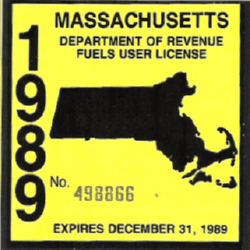 1989 Mass Fuels User License