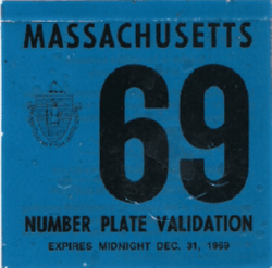 1969 Registration