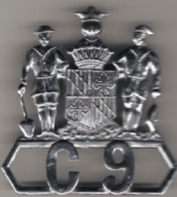 Maryland Police Chauffeur badge 2