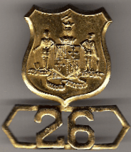 Maryland Police Hat Badge
