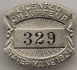 1924 Maine Licensed Chauffeur