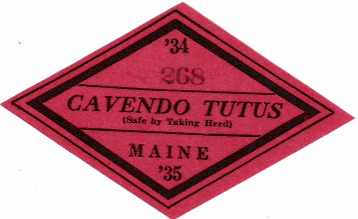 1934 Fall Maine Inspection