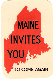 Maine Inspection Windshield Sticker