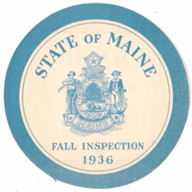 1936 Fall Maine Inspection