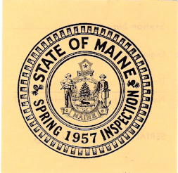 1957 Spring Maine Inspection