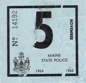 1964 Fall Maine Inspection