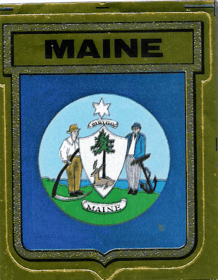 Maine Inspection Windshield Sticker