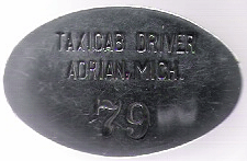 Adrian Michigan Taxicab Driver