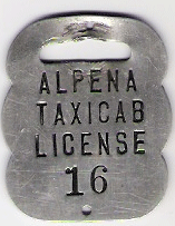 Alpena Michigan Taxicab License