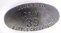 1919 Battle Creek Dray Michigan