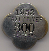 1953 Dearborn Taxi Driver Michigan
