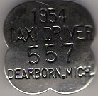 1954 Dearborn Taxi Driver Michigan