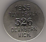 1955 Dearborn Taxi Driver Michigan