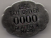 1956 Sample Dearborn Taxi Driver Michigan
