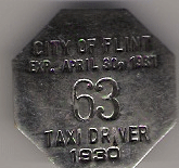 1930/31 Flint Taxi Driver Michigan
