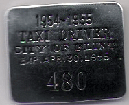 1954/55 Flint Taxi Driver Michigan