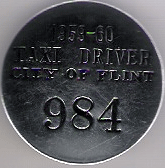 1959/60 Flint Taxi Driver Michigan