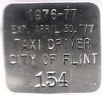 1976/77 Flint Taxi Driver Michigan