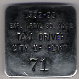 1992/93 Flint Taxi Driver Michigan