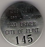 1999/2000 Flint Taxi Driver Michigan