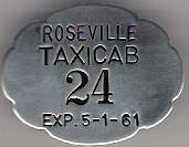 1960/61 Roseville Taxicab Michigan