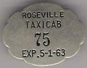 1962/63 Roseville Taxicab Michigan