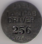 1951 Saginaw Taxicab Driver Michigan