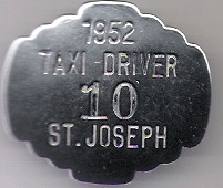 1952 St. Joseph Taxi-Driver Michigan