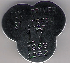 1959 St. Joseph Taxi Driver Michigan