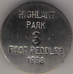 1938 Highland Park Foot Peddler Michigan