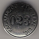 Kalamazoo Taxi Lic. Michigan