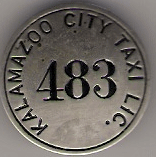 Kalamazoo Taxi Lic. Michigan