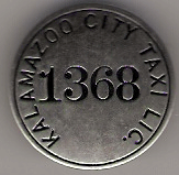 Kalamazoo Taxi Lic. Michigan