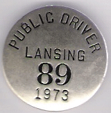 1973 Lansing Public Driver Michigan