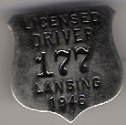 1946 Lansing Licensed Driver Michigan