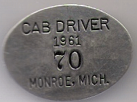 1961 Monroe Cab Driver Michigan